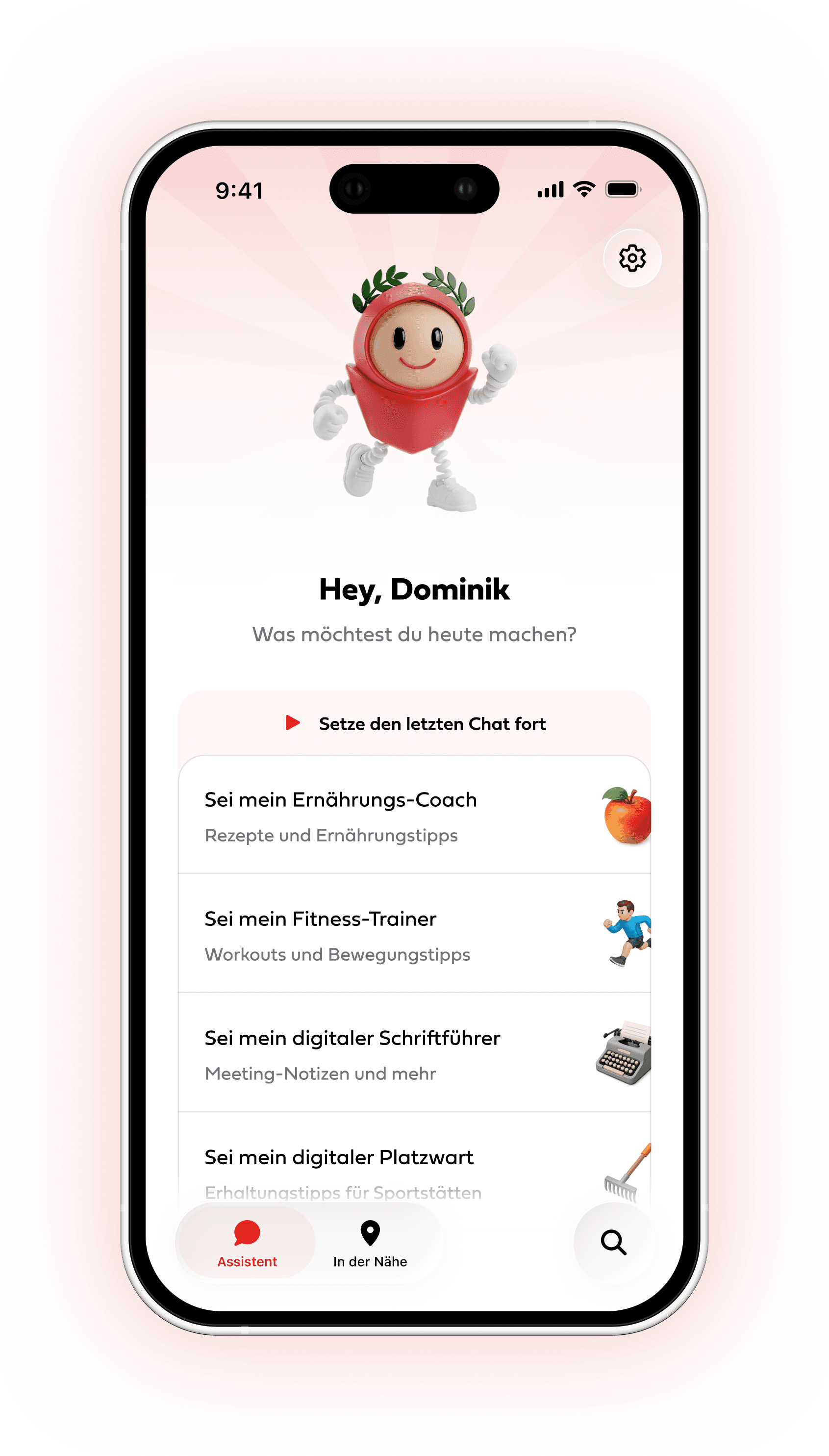 Personal Assistant App Preview